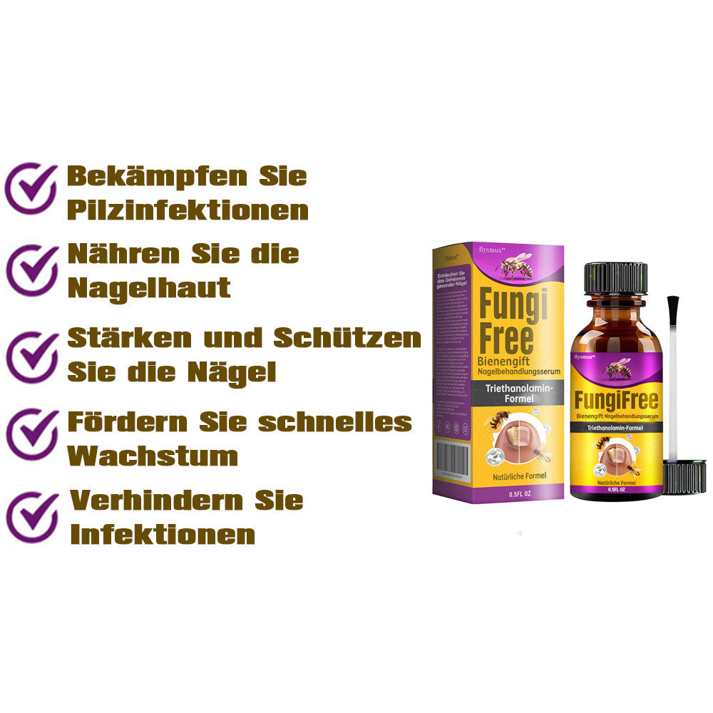 đflysmusâą FungiFree Bienengift Nagelbehandlungsserum