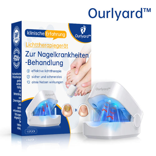 đ„đ„Ourlyardâą LeistungsfĂ€higes LichttherapiegerĂ€t zur Behandlung von Nagelerkrankungen