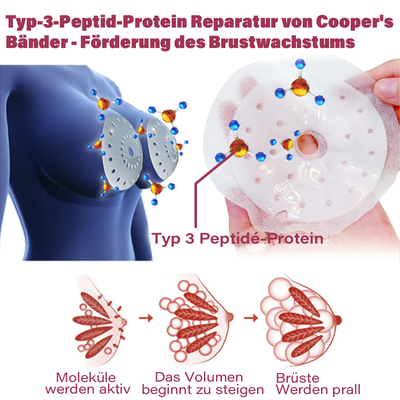 Sugoola™ Natürlich-SizeUp Keratopeptid Protein Aufnäher