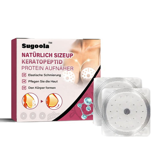 Sugoola™ Natürlich-SizeUp Keratopeptid Protein Aufnäher