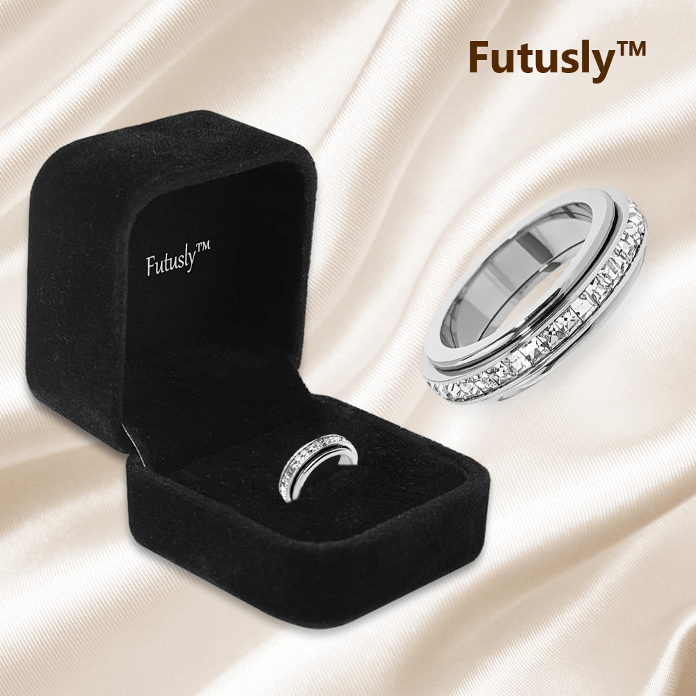 Futusly™ Lymphatischer Detox Pavé Spinner Ring