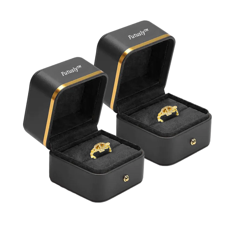 Futusly™ Titanium Ion Magnetology Lymphvity Detox Ring (verstellbare Größe)