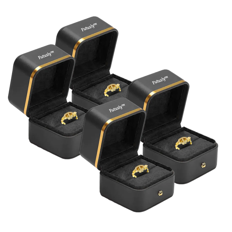 Futusly™ Titanium Ion Magnetology Lymphvity Detox Ring (verstellbare Größe)