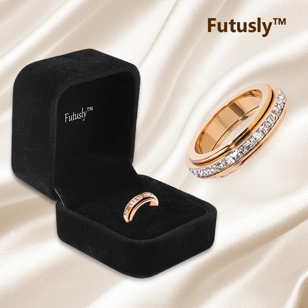 Futusly™ Lymphatischer Detox Pavé Spinner Ring