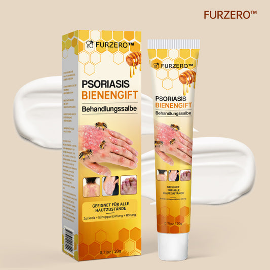 🐝🐝Furzero™ Neuseeland Bienengift Psoriasis-Behandlungscreme (Geeignet für alle Hautbedingungen)