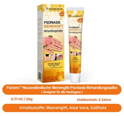 🐝🐝Furzero™ Neuseeland Bienengift Psoriasis-Behandlungscreme (Geeignet für alle Hautbedingungen)