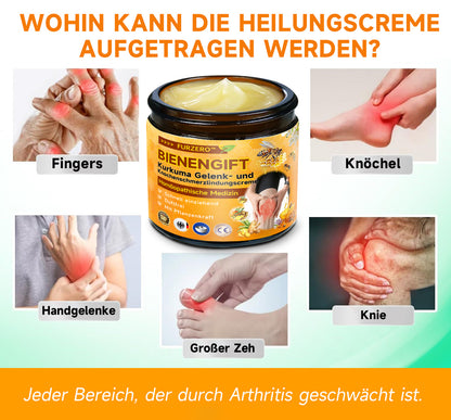 ✅Offizieller Shop:Furzero™ Bienengift- und Kurkuma-Gelenk- und Knochenschmerzlinderungscreme 👨‍⚕️Vom Deutsche Gesellschaft für Orthopädie und Unfallchirurgie (DGOU) genehmigt