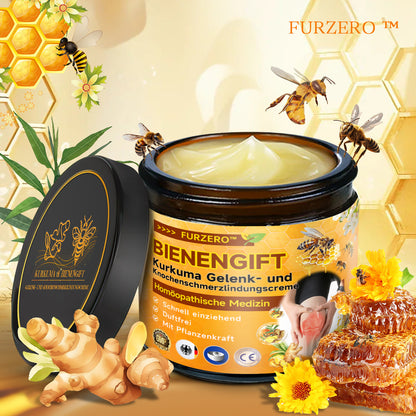 ✅Furzero™ Bienengift- und Kurkuma-Gelenk- und Knochenschmerzlinderungscreme (Spezialisiert auf Gelenk- und Arthritisbeschwerden & empfohlen von der AAOS)