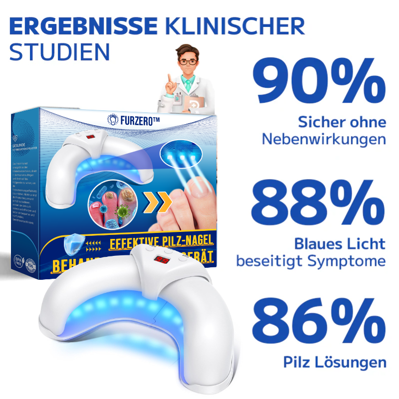 Furzero™ Effektive Pilz-Nagel-Behandlungs-Lasergerät-