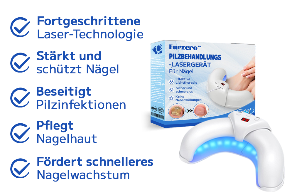 Furzero™ Pilzbehandlungs-Lasergerät für Nägel