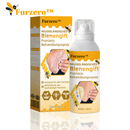 🧑‍⚕️Furzero™ Neuseeländisches Bienengift Psoriasis Behandlungsspray (Geeignet für alle Hauttypen)