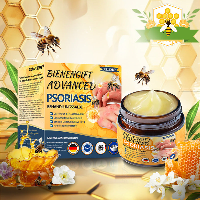 🌿Ourlyard™ Bienengift Advanced Psoriasis Behandlungssalbe (👨Vom Arzt empfohlen)