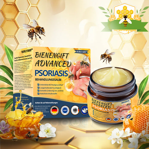 🌿🌿Ourlyard™ Bienengift Advanced Psoriasis Behandlungssalbe (👨Vom Arzt empfohlen)