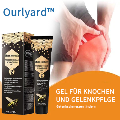 🐝 Ourlyard™ Neuseeland Bienenstich Gelenksentlastungsgel(Neuseeländischer Bienenextrakt – spezialisiert auf die Behandlung orthopädischer Erkrankungen und arthritischer Schmerzen)