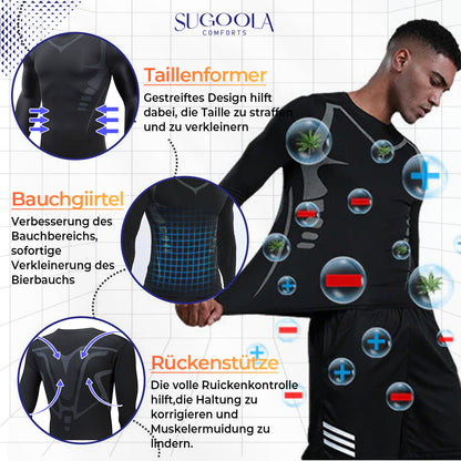 💪🏻Sugoola™ Ferninfrarot Turmalin Magnetic Herren-Unterhemd