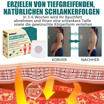 Ourlyard™ Fat reduction Lazy Slimming Patch（Ganzkörper-Fettreduktion, reine natürliche Formel）