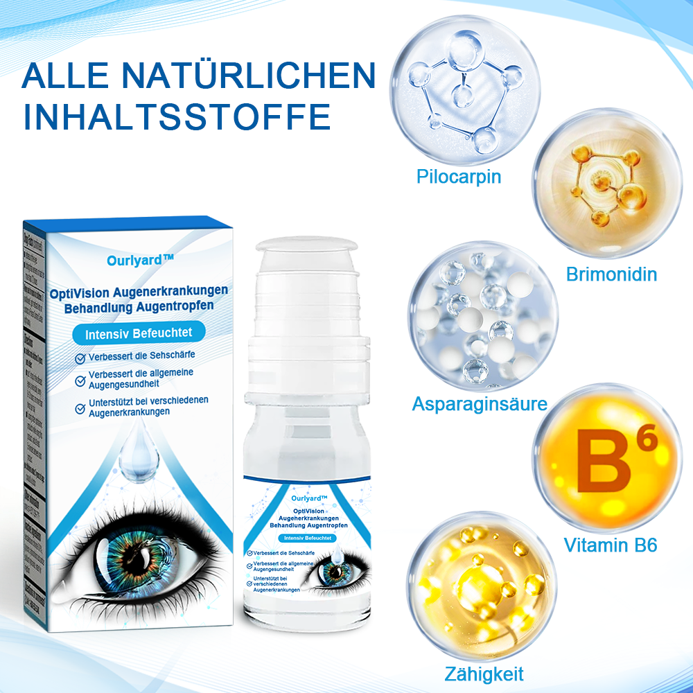 Ourlyard™ OptiVision  Augenerkrankungen  Behandlung Augentropfen